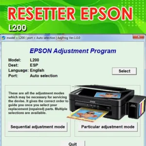 resetter epson l200