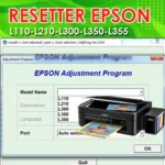 resetter epson l110 l210 l300 l350 l355