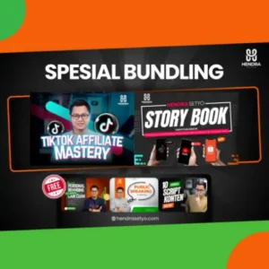 kelas tiktok affiliate mastery + storybook (grup vip affiliate) by hendra setyo
