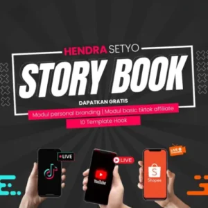 group vip storybook (tiktok affiliate, shopee affiliate + gratis youtube) by hendra setyo